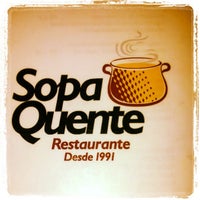 Das Foto wurde bei Sopa Quente Restaurante von Rene M. am 1/16/2013 aufgenommen