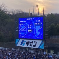 Photo taken at Machida GION Stadium by namiai j. on 2/24/2024