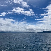Photo taken at Lake Inawashiro by namiai j. on 9/13/2023