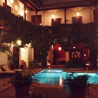 Das Foto wurde bei Casa del Arzobispado Hotel Cartagena de Indias von Alejandro G. am 11/25/2013 aufgenommen