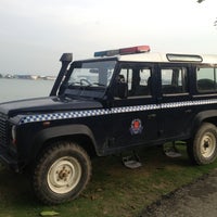 Photo taken at Pulau Ubin Police Post by Shirley Y. on 4/14/2013