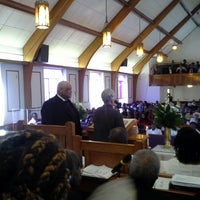 Photo taken at Ward Memorial AME Church by Hill B. on 4/6/2014