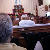 Photo taken at Ward Memorial AME Church by Hill B. on 1/6/2013