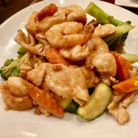 Photo taken at Potjanee Thai Restaurant by Chelle . on 1/20/2019