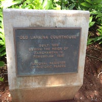 Photo taken at Old Lahaina Courthouse by Chelle . on 5/8/2013