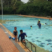 Photo taken at Farrer Park Swimming Complex by Emile M. on 8/28/2016