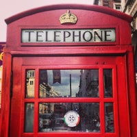 Photo taken at Red Phone Booth by Leslie F. on 6/1/2013