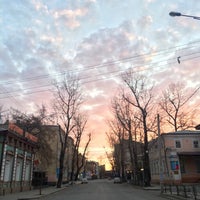 Photo taken at ул. Горького by Лиза Б. on 4/23/2016