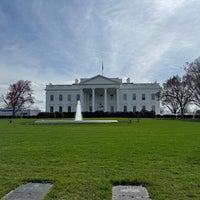 Photo taken at White House Lawn Fountain by Wilbur H. on 3/4/2024