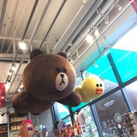 Photo taken at LINE Friends Café &amp;amp; Store by Fiona G. on 9/24/2018