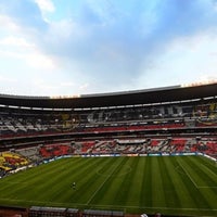 Photo taken at Estadio Azteca by Iván D. on 5/4/2013