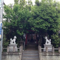 Photo taken at 大山稲荷神社 by AussieInJapan A. on 4/29/2014