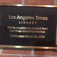 Photo taken at Los Angeles Times Library by Joseph B. on 12/21/2018