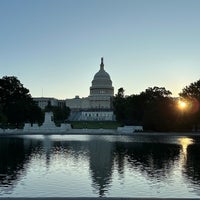 Photo taken at Capitol Reflecting Pool by Ingvar P. on 10/8/2023