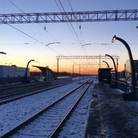 Photo taken at Ülemiste Raudteejaam by Ingvar P. on 2/8/2017