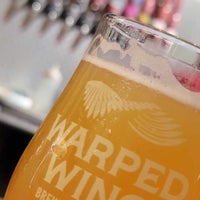 Photo taken at Warped Wing Brewing Co. by Matt S. on 4/6/2023