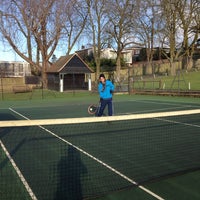 Photo taken at Golders Hill Tennis Courts by Gabriela A. on 1/18/2015