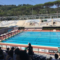 Photo taken at Stadio del Nuoto - Foro Italico by Edgar C. on 7/20/2018