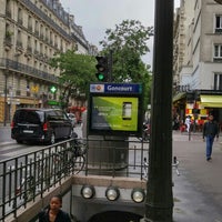 Photo taken at Métro Goncourt [11] by Bach M. on 6/27/2016