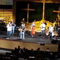 Photo taken at Hill Country Bible Church Lakeline Campus by Joe P. on 3/31/2013