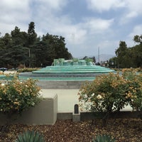 Photo taken at Mulholland Fountain by Brian B. on 6/6/2015