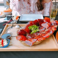 Photo taken at Iron Chef Table by Natapong K. on 6/30/2018