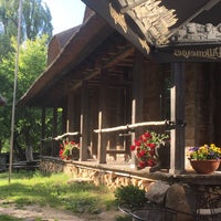Photo taken at Akmeninė Rezidencija by Vladimir E. on 6/28/2015