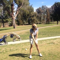 Photo taken at encino golf course by Crystal W. on 2/18/2014