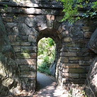 Photo taken at Ramble Stone Arch by St C. on 9/26/2019