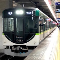 Photo taken at Keihan Temmabashi Station (KH03) by forest on 4/2/2024