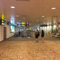 Photo taken at Singapore Changi Airport (SIN) by Dmitry S. on 5/22/2015