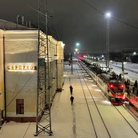 Photo taken at Ж/д вокзал Серпухов by Фёдор Ф. on 12/7/2021