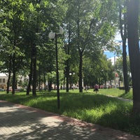 Photo taken at Сквер у памятника Ленину by Фёдор Ф. on 6/14/2016