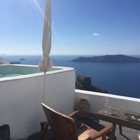 Photo taken at Sophia Luxury Suites Santorini by A. L. on 10/9/2016