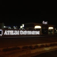 Photo taken at Atılım Üniversitesi by Buğra A. on 12/8/2012