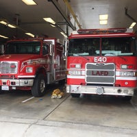 Photo taken at L.A. Fire Station 40 by Mike P. on 3/14/2016