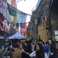 Photo taken at Maltby Street Market by Aykut E. on 10/31/2015