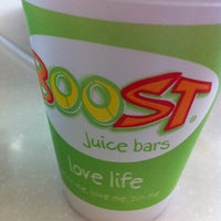 Photo taken at Boost Juice Bars by Liuhwa T. on 2/23/2013