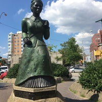 Photo taken at Harriet Tubman Memorial by Mary Alice L. on 7/16/2017