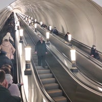 Photo taken at metro Novoslobodskaya by Anna G. on 3/4/2022