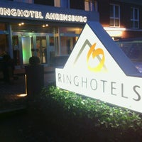 Photo taken at Ringhotel Ahrensburg by Dmitrii B. on 10/19/2012