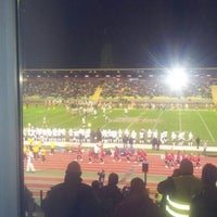 Photo taken at Friedrich-Ludwig-Jahn-Stadion by Sven B. on 10/14/2012