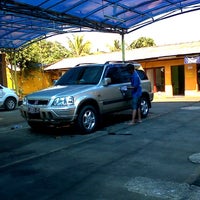 Photo taken at Lily Automatic Car Wash by Buyung P. on 4/20/2013