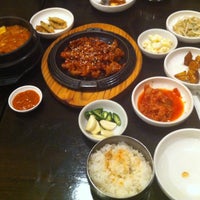 Photo taken at Hanyang Korean Restaurant by Pakjira W. on 6/18/2013
