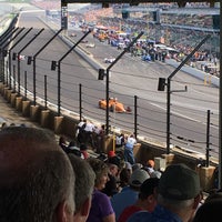 Photo taken at IMS Oval Turn One by Steve S. on 5/26/2017