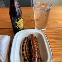 Photo taken at Rosamunde Sausage Grill by Malkntnt on 9/2/2022