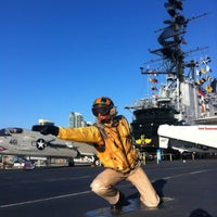 Photo taken at USS Midway Museum by Aldrich on 2/24/2013