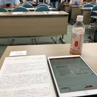 Photo taken at 学術交流会館 by Norin Y. on 9/15/2018