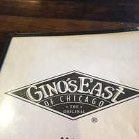 Photo taken at Gino&#39;s East by Roy M. on 9/26/2017