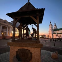 Photo taken at Памятник «Городские весы» by Taras A. on 3/8/2024
